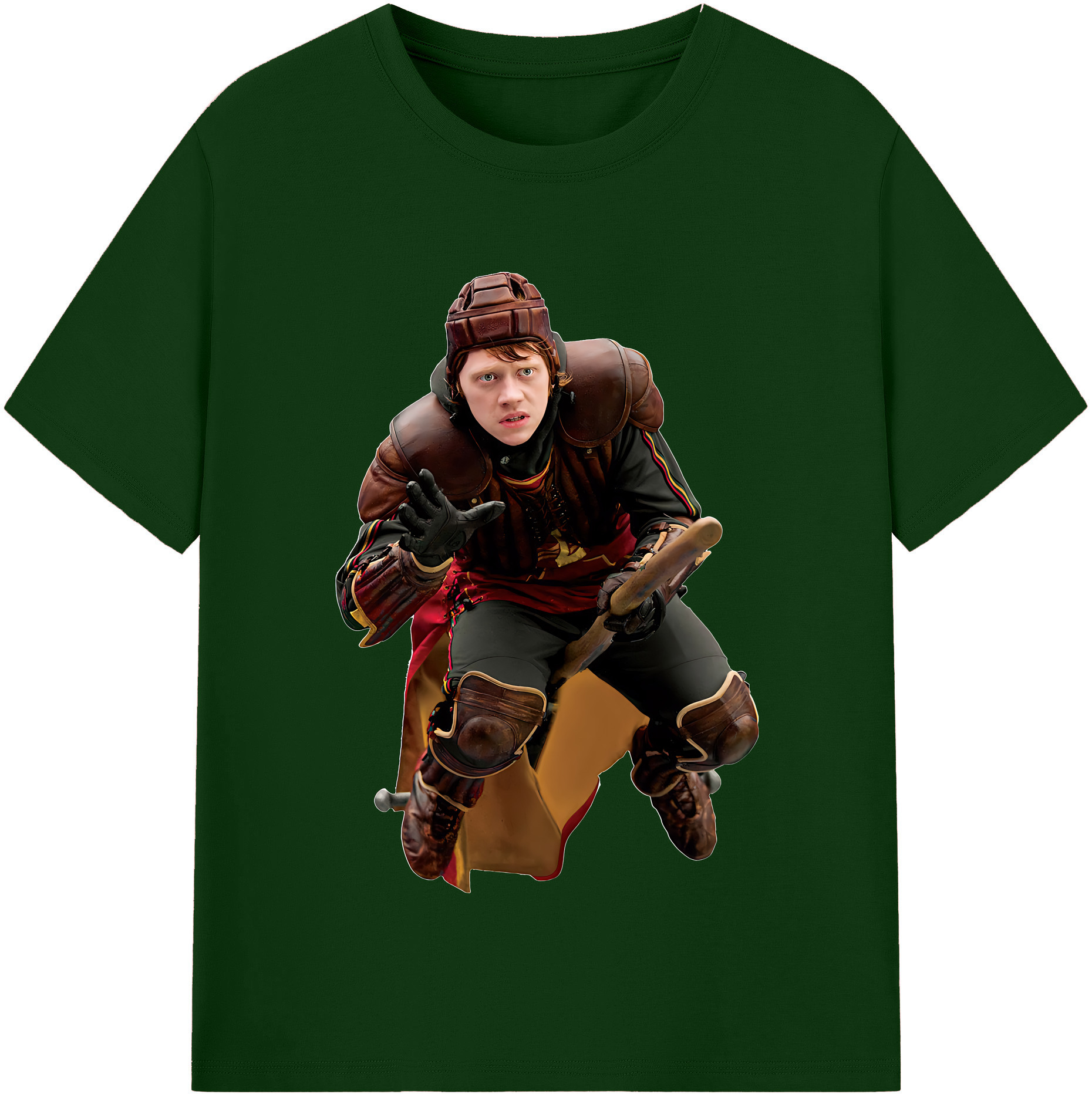 （画像用） Harry Potter ハリー・ポッターシリーズ 綿100％半袖Tシャツ（フロントプリント）